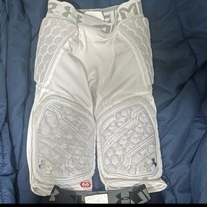 Under Armour White Padded girdle Shorts